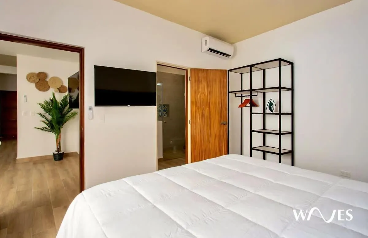 Great Located Spacious 2 Bedroom Apartment With Amazing Terrace By Waves Management Tulum 0*,  Mexico