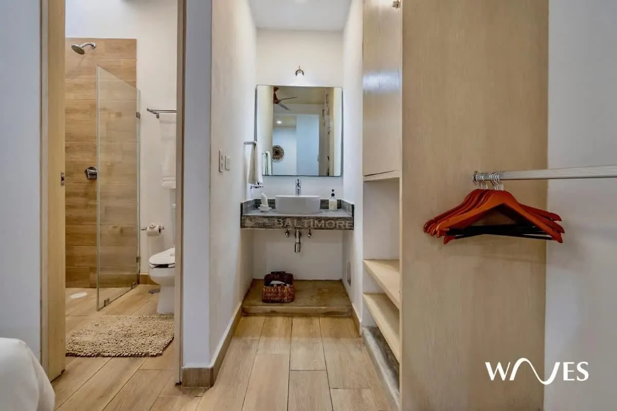 Great Located Spacious 2 Bedroom Apartment With Amazing Terrace By Waves Management Tulum