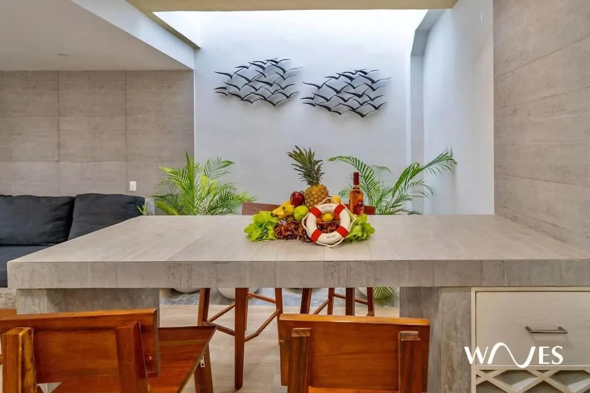 Great Located Spacious 2 Bedroom Apartment With Amazing Terrace By Waves Management Tulum 0*,